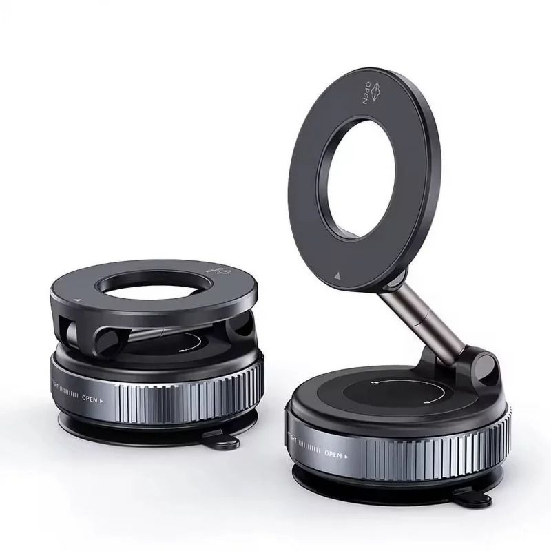 FlexMount Magnetic Car Phone Holder with 360 Degree Adjustable Vacuum Base