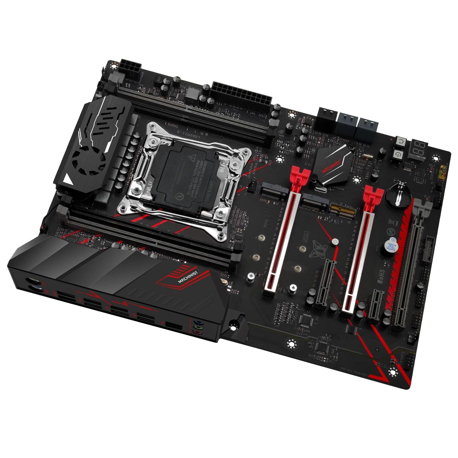 MACHINIST X99 MR9A PRO MAX Motherboard LGA 2011 3 Intel Xeon E5 V3 V4 DDR4 NVME USB3 Compatible Mainboard