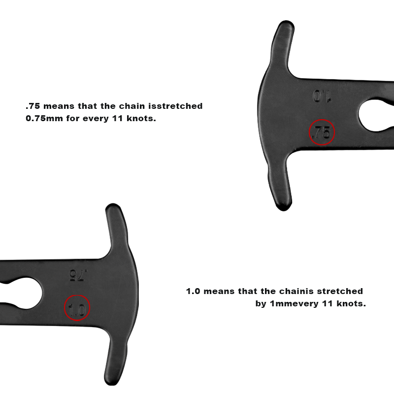 Bicycle Chain Repair Tool Kit with Chain Wear Checker and Link Plier