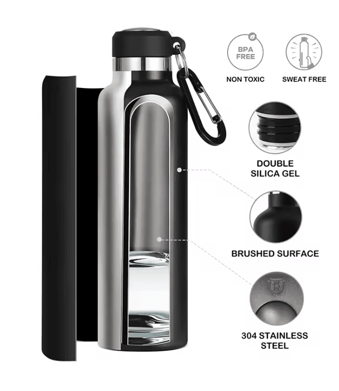 FEIJIAN Stainless Steel Thermal Water Bottle