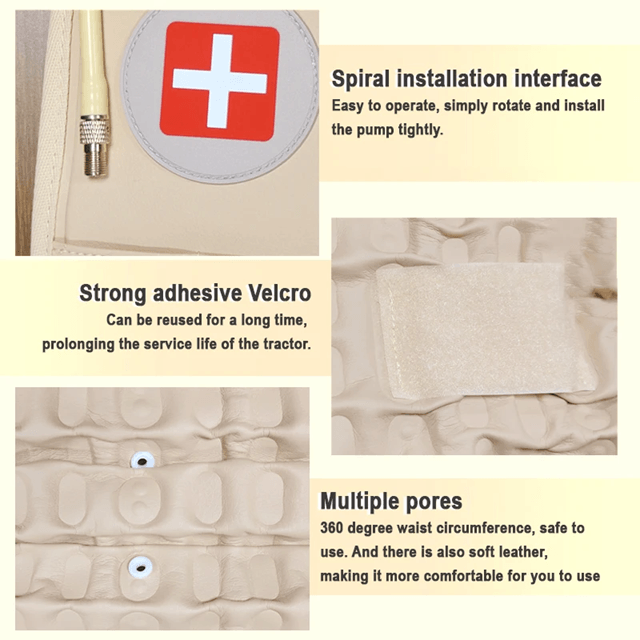 AirLift Inflatable Lumbar Traction Belt