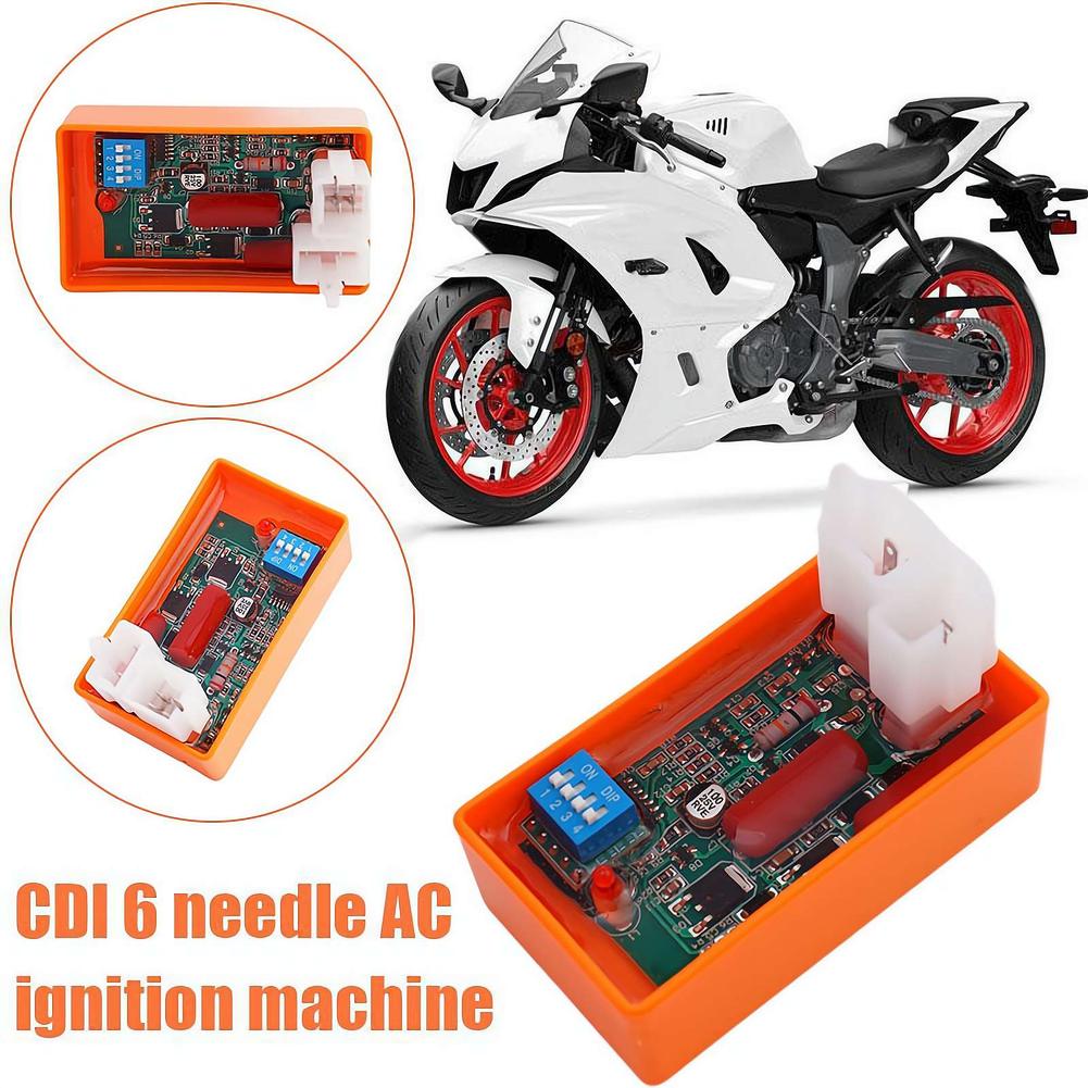 Adjustable Motorcycle CDI Ignition Box with Dip Switch for Racing Performance
