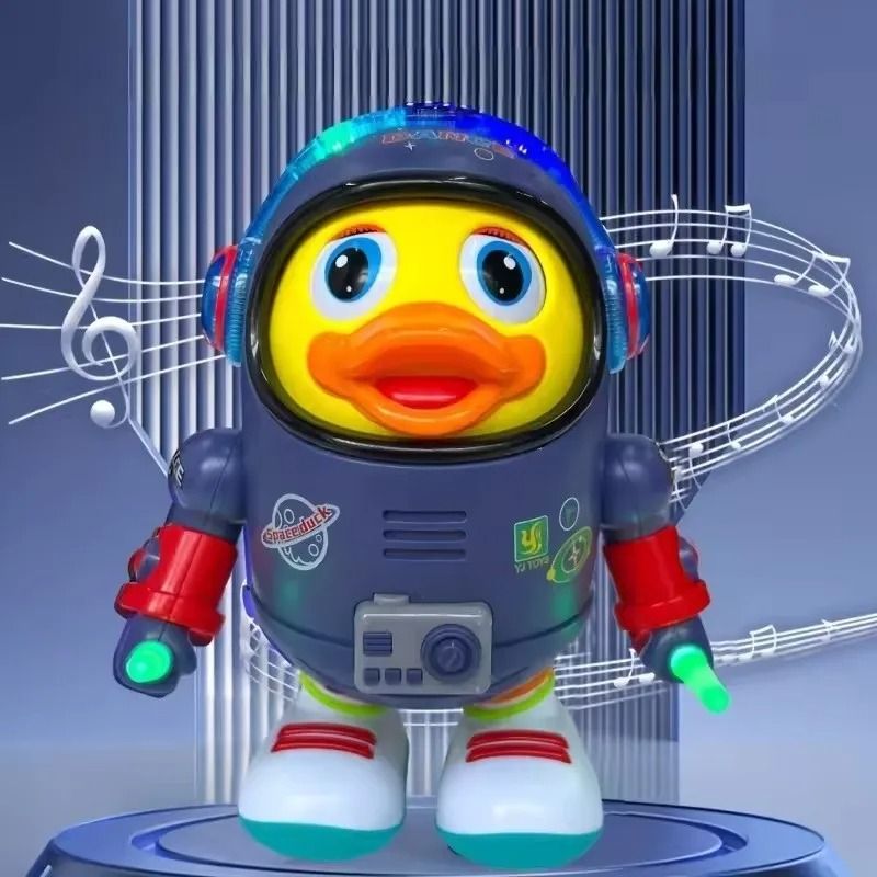 Musical Dancing Duck Toy Electric Light Up Interactive Baby Toy