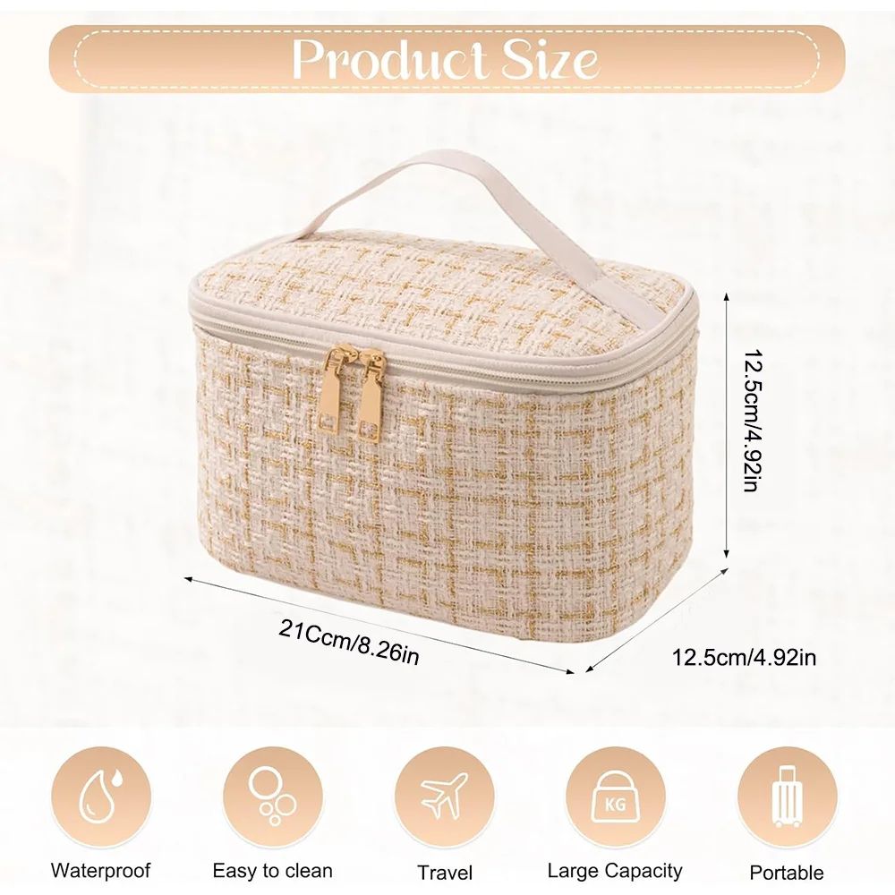 Large Capacity Travel Cosmetic Bag