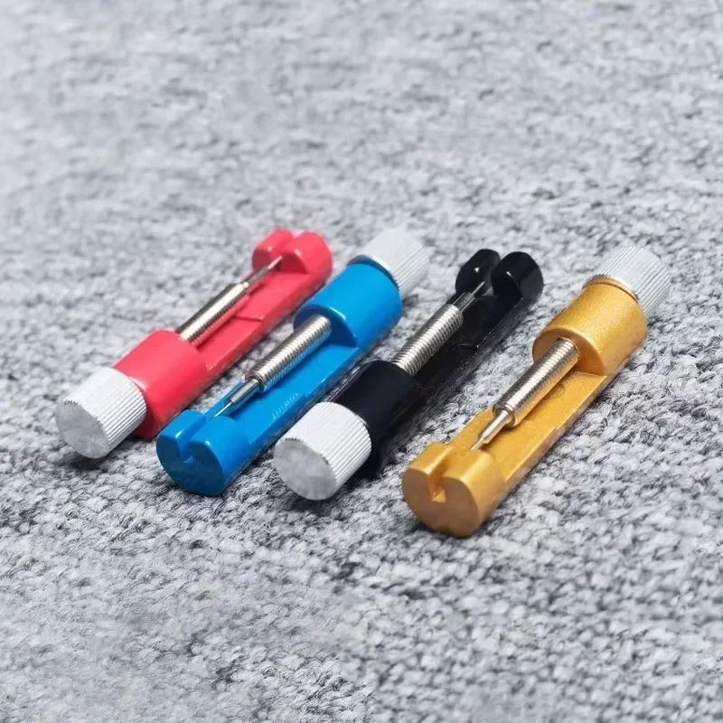 Adjustable watch band link remover Tool, All-Metal watch strap adjustment tool with Spare Pins