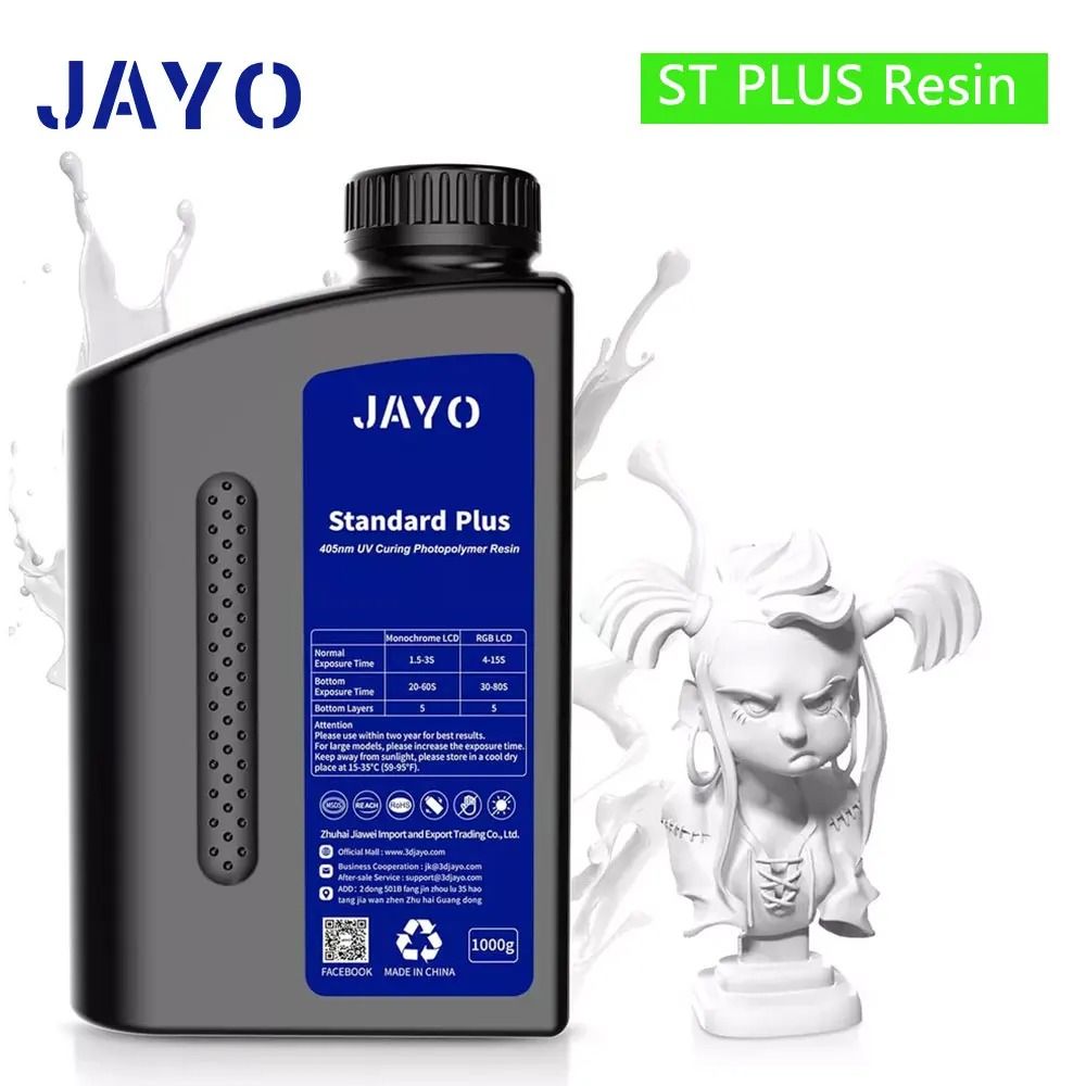 Jayo 3D Printer UV Resin 405nm Standard ABS Like and Water Wash Options