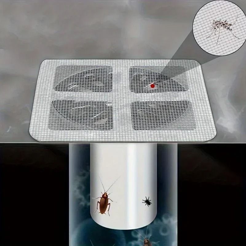 Disposable Drain Hair Catcher Mesh 10 Piece Pack