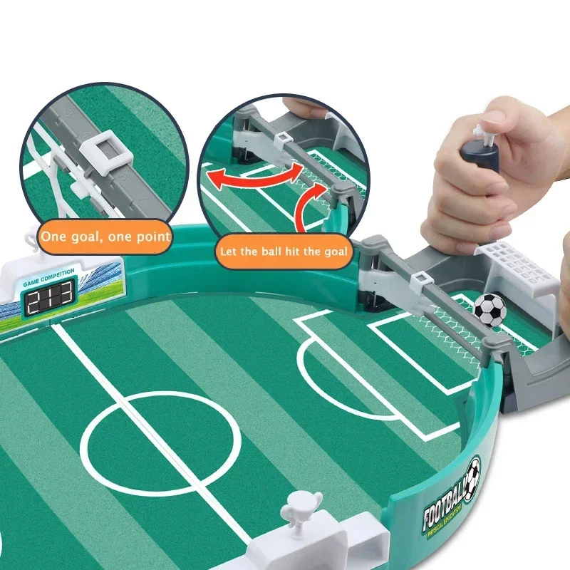 Desktop Foosball, Mini Soccer Pinball Game for Adults and Kids