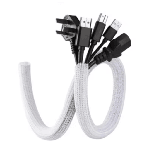 Expandable Braided Cable Sleeve PET Nylon Wire Mesh Protector for Cords and Wires