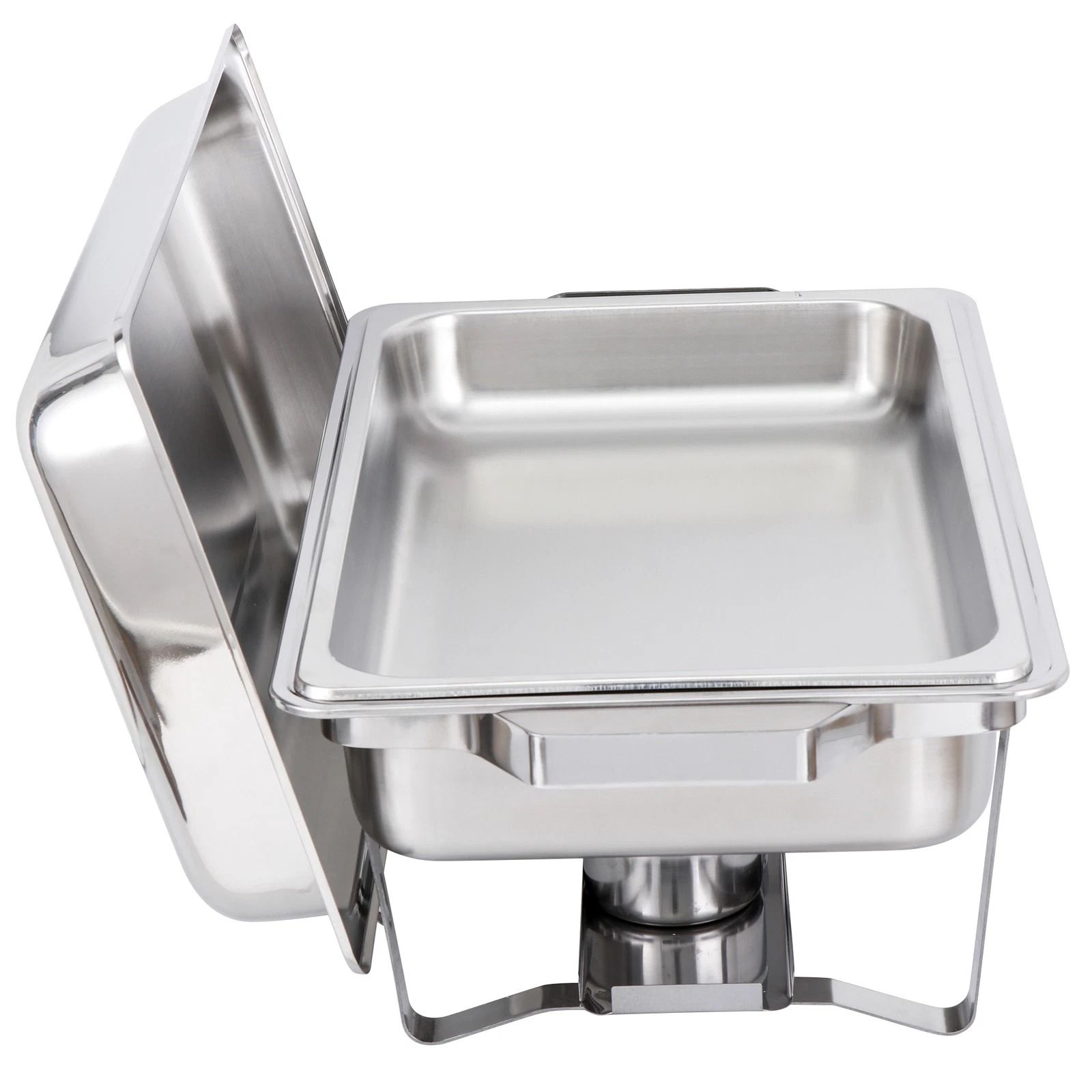 Premium Stainless Steel Chafing Dish Buffet Set with Water Pan & Fuel Holder