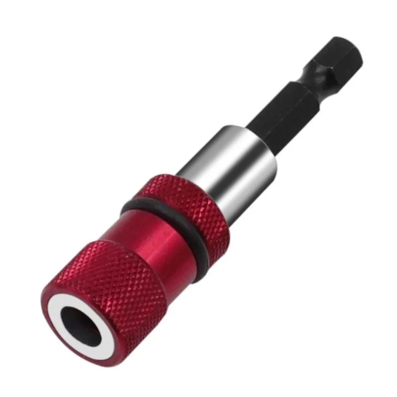 Adjustable Screw Depth Stop Drywall Magnetic Bit Holder - 1/4