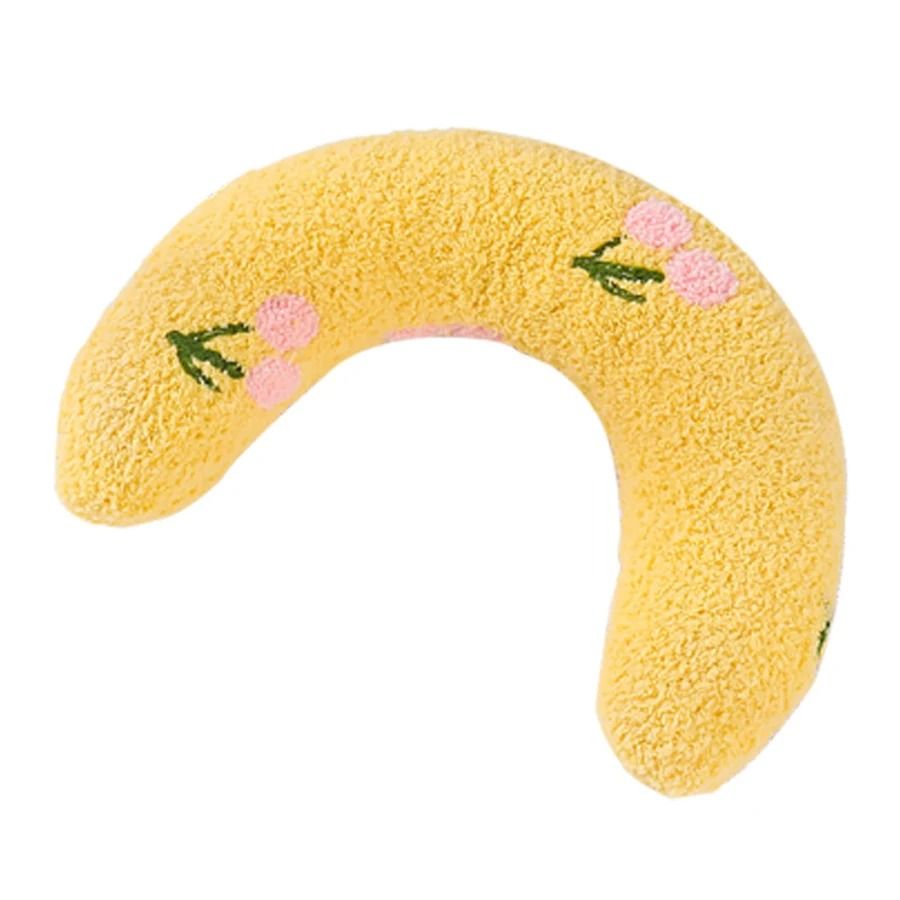 U Shaped Pet Pillow for Dogs and Cats Neck Support Deep Sleep Cushion