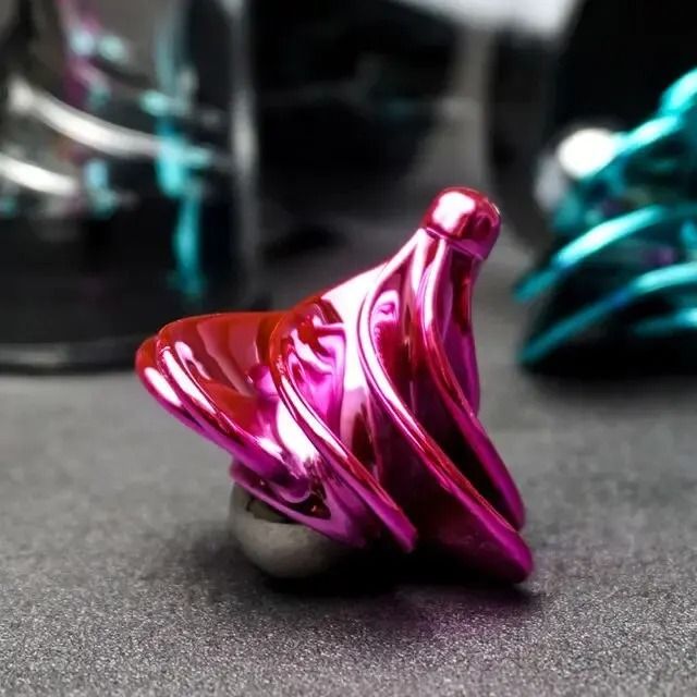 Funny Desk Wind Blowing Toy Rotating Kinetic Spinner Stress Relief Toy
