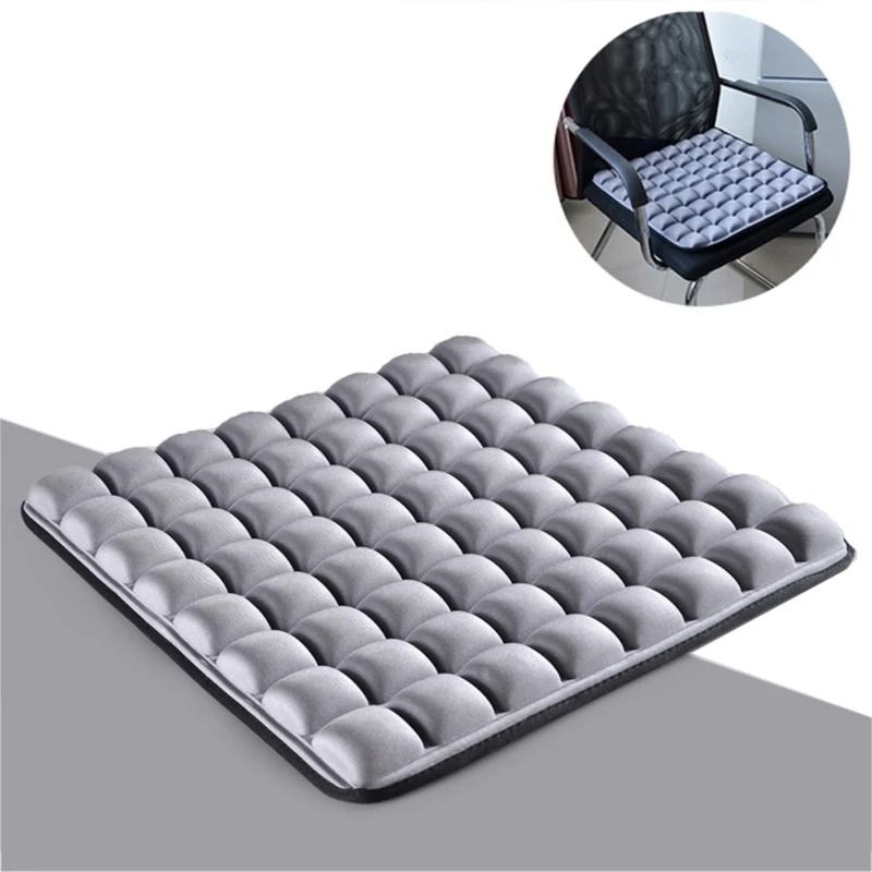 3D Soft Gel Seat Cushion for Tailbone and Sciatica Relief – Breathable Honeycomb Comfort Pad