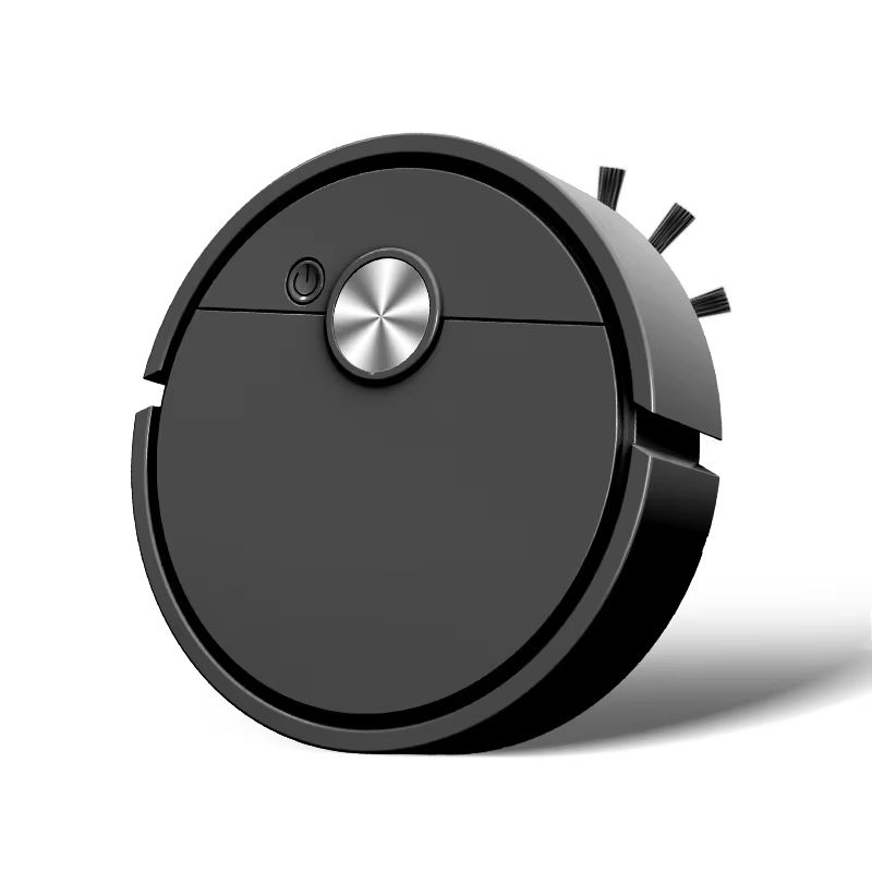 3-in-1 Robot Vacuum Cleaner Strong Suction Automatic Floor Cleaner Rechargeable Compact Vacuum Mop