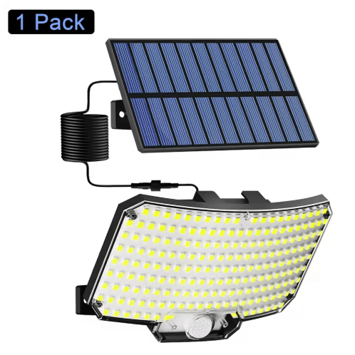234 LED Solar Motion Sensor Flood Lights – Waterproof Outdoor Security Lights with Remote