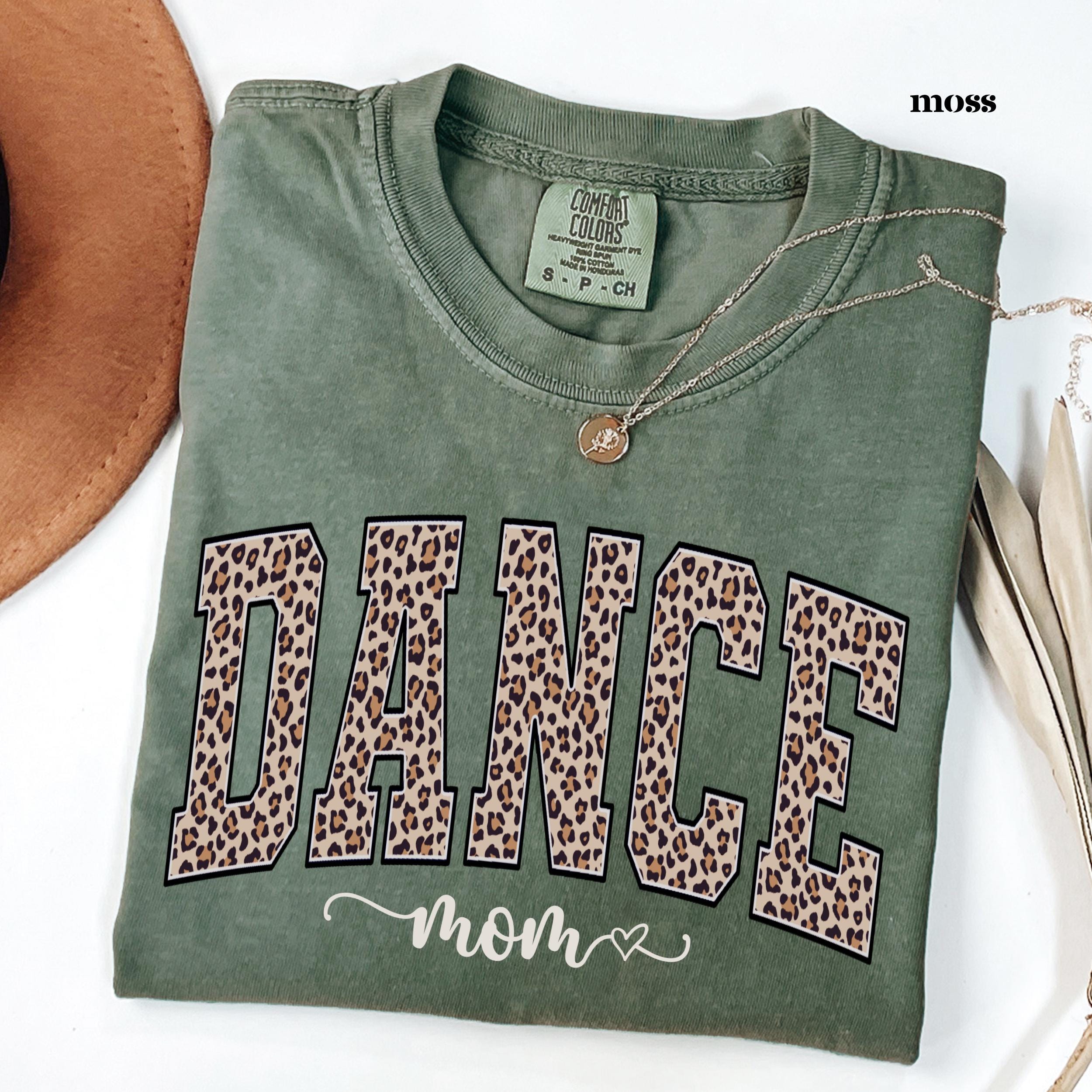 Personalized Dance Mama Shirt Custom Name Graphic Tee Cute Dance Mom T-Shirt