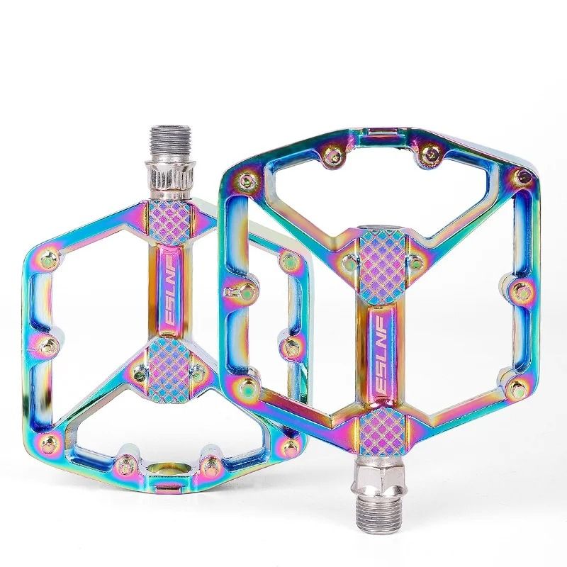 Aluminum Alloy Bike Pedals With Bearings and Anti Slip Grip