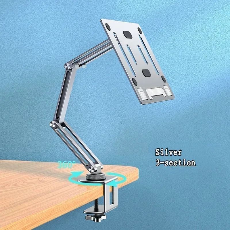 Eary Adjustable Laptop Arm Mount with 360 Rotating Desk Stand