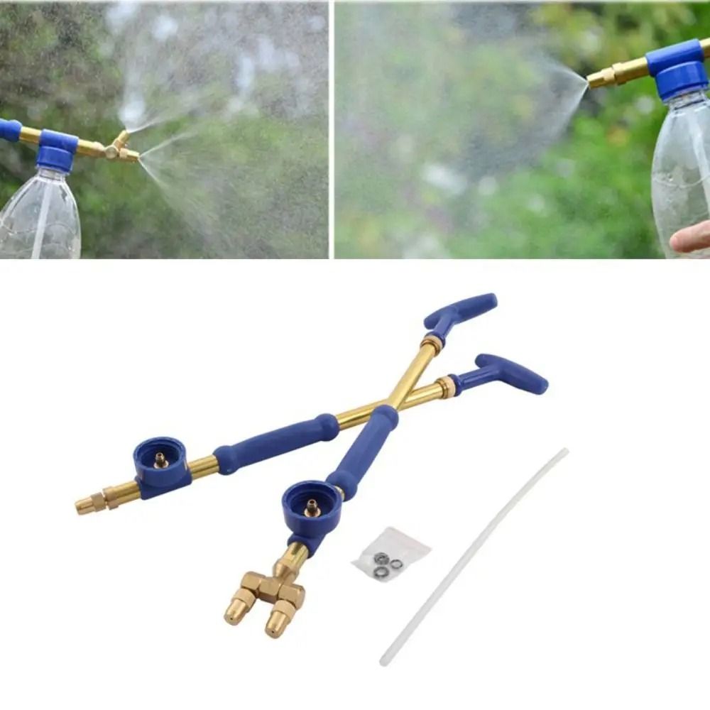 Brass Push-Pull Pressure Nozzle – Adjustable High-Pressure Misting Head – High-Yield Irrigation Interaction Hub