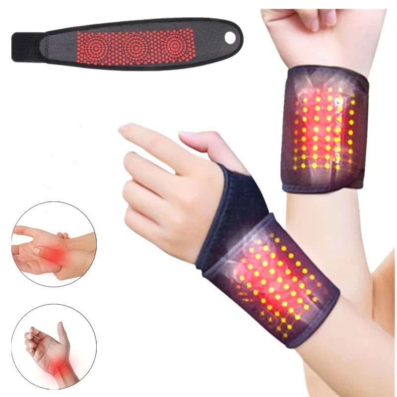Self-Heating Magnetic Therapy Wrist Support Brace