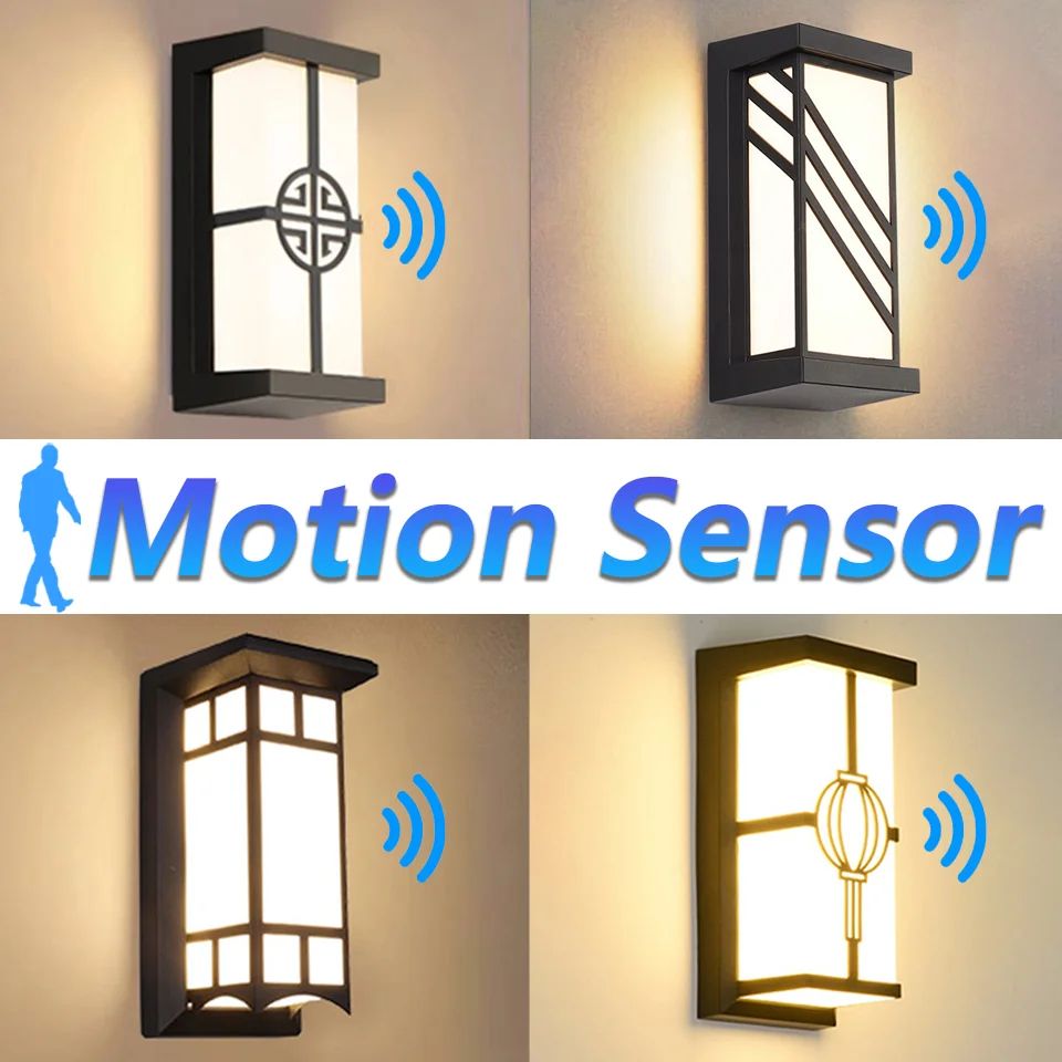 LumiGuard Waterproof Outdoor Motion Sensor Wall Light 16W/30W