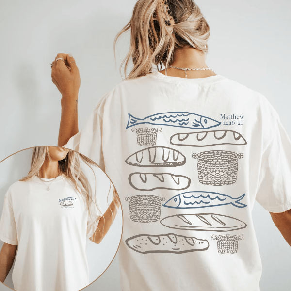 Comfort Colors Jesus Shirt Boho Christian Tee Oversized Faith Graphic T-Shirt