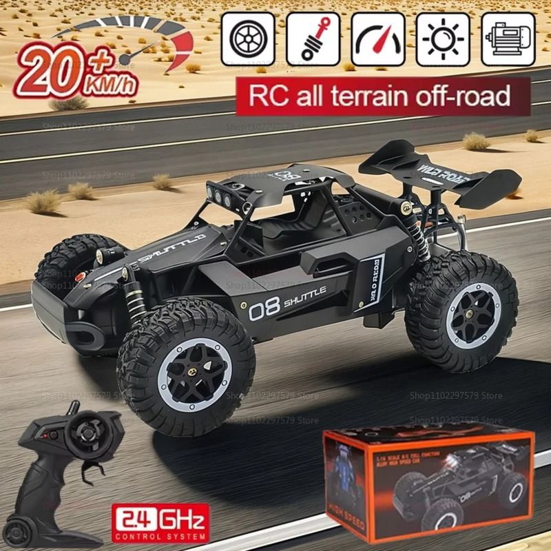 Remote Control 116 RC Truck Off Road 24 GHz High Speed with LED Lights