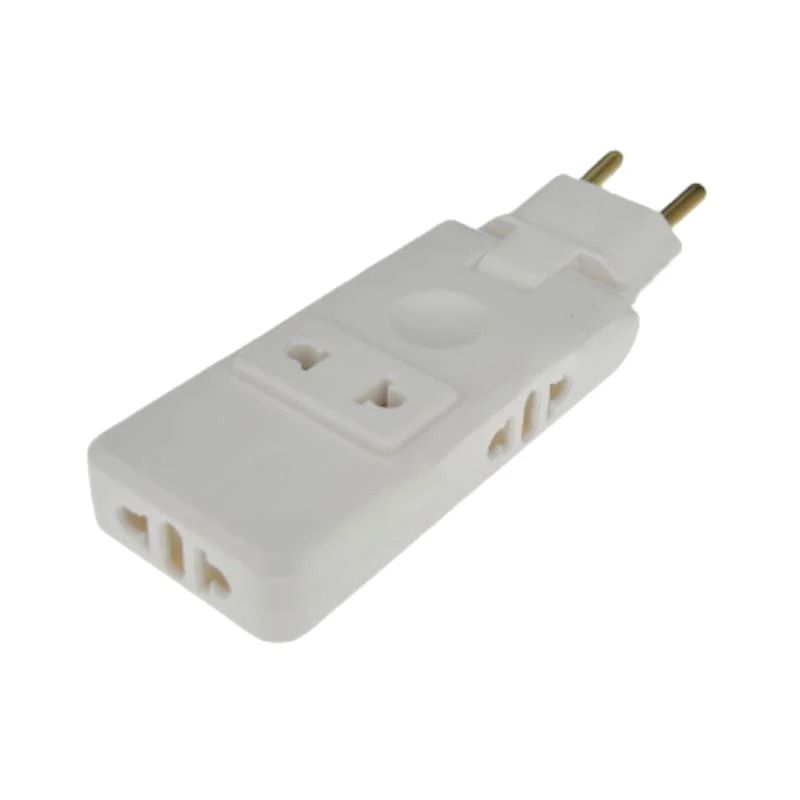 4 in 1 EU Plug Adapter 180 Degree Rotating Wall Outlet Extension Socket