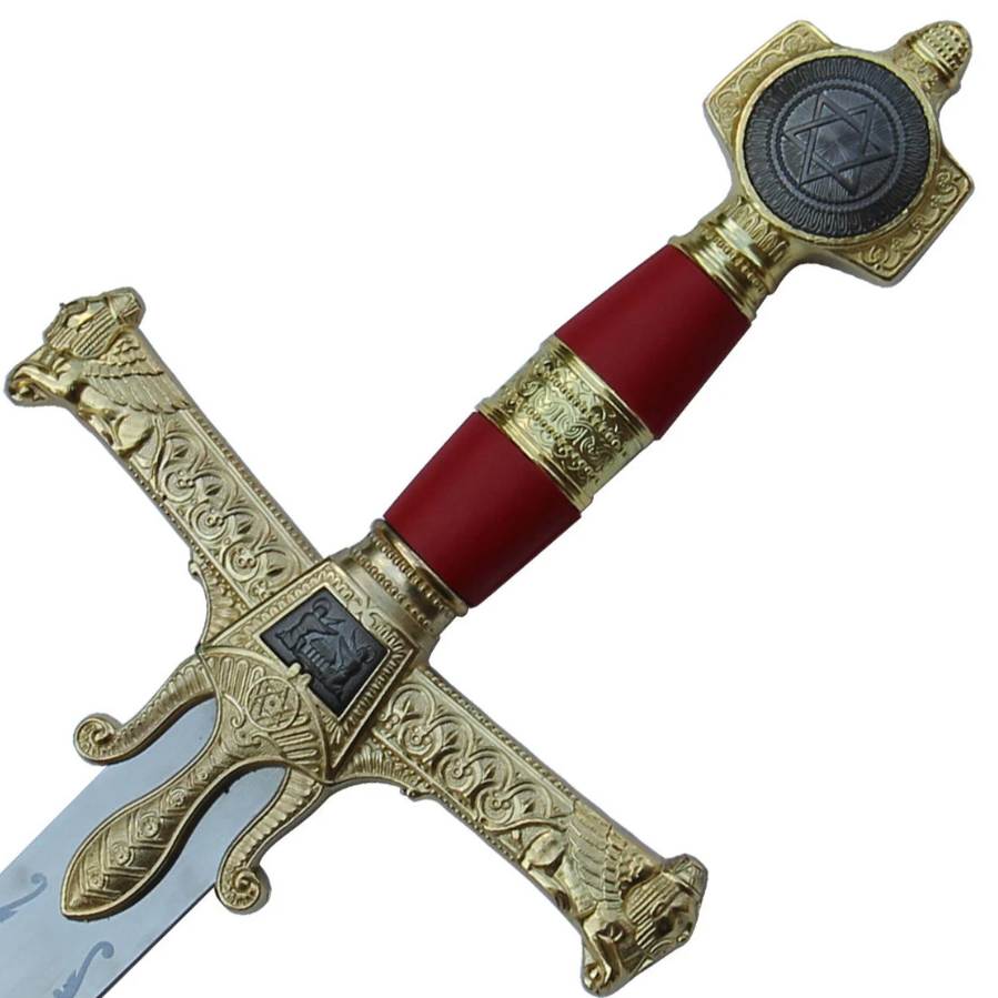 Handmade King Solomon Great Sword Red, Sword of King Solomon