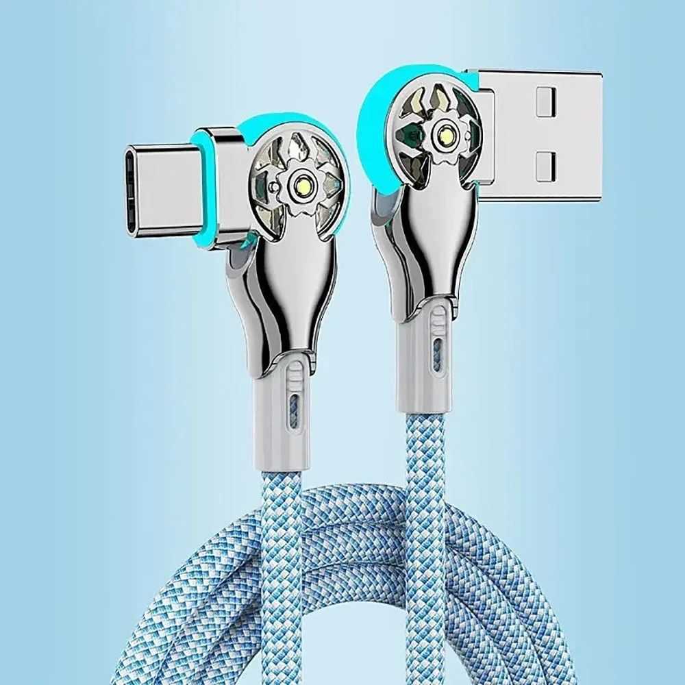 180 Rotating Titanium-Grade Kinetic USB-C Power Architecture