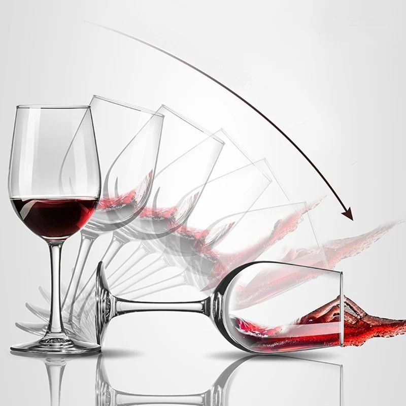 Luxurious European-Style Red Wine Goblet Set