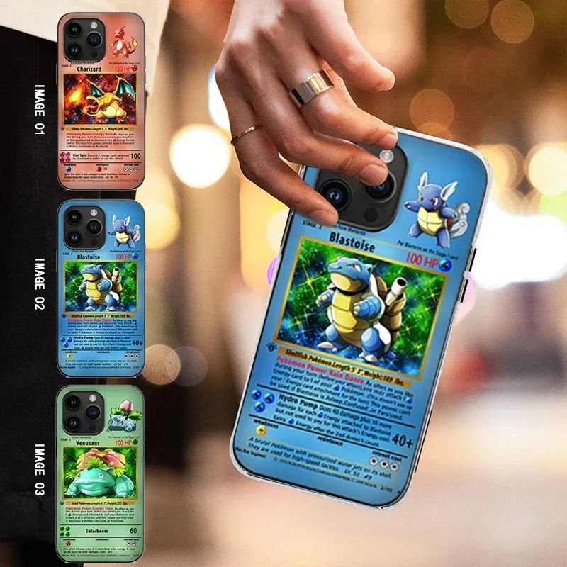 Pokemon Anime 3D Phone Case for iPhone Samsung and Xiaomi