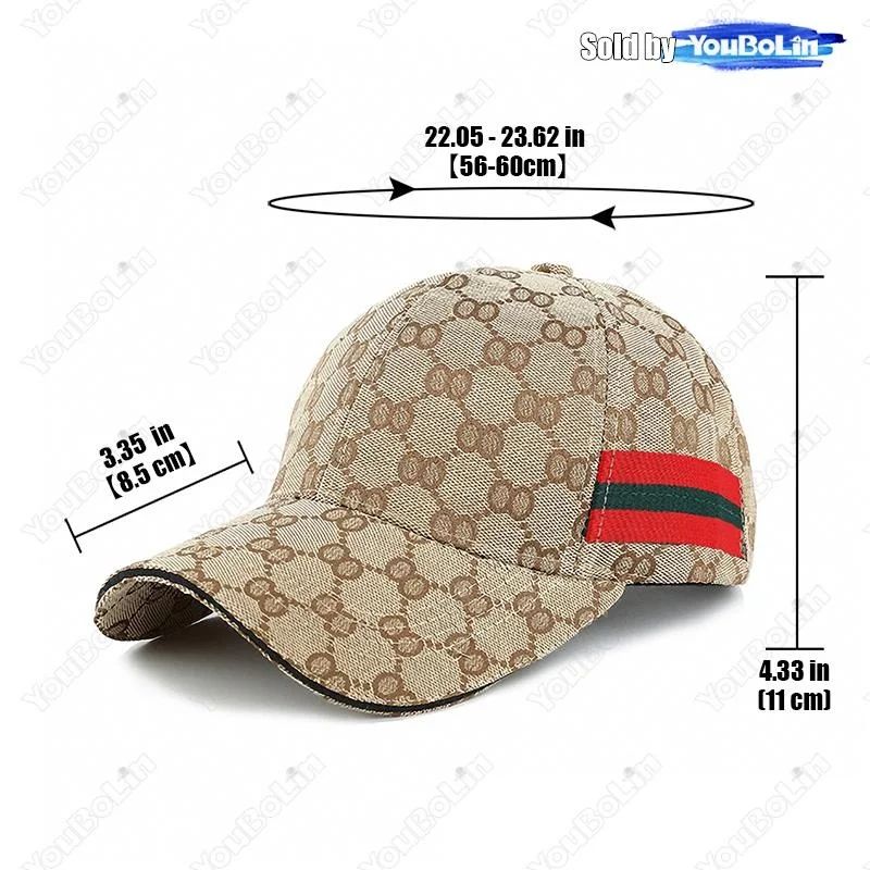 Classic Red Green Stripe Striped Baseball Cap for Men & Women – Casual Dad Hat Trucker Style