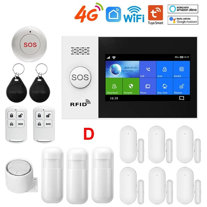 Smart 4.3 Inch HD Touch Security Command Center