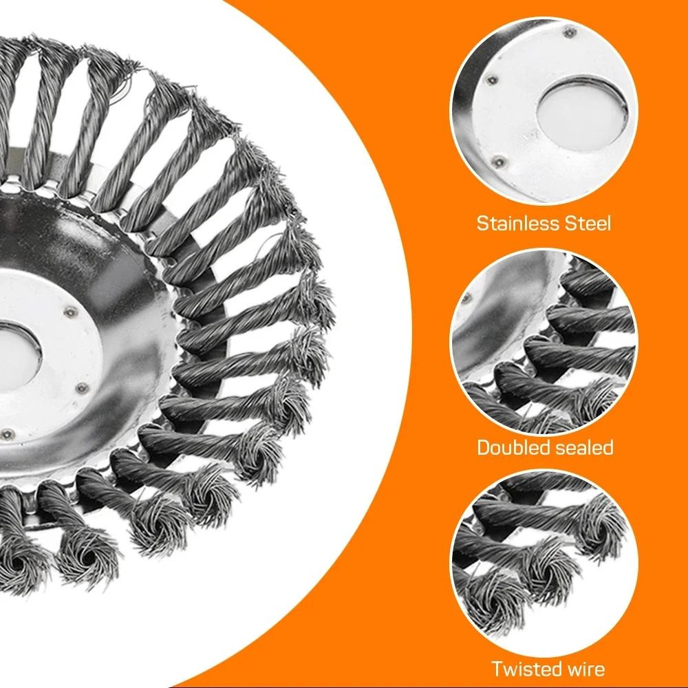 Universal Brush Cutter Trimmer Head for 6 to 10 Inch Cutting Disc