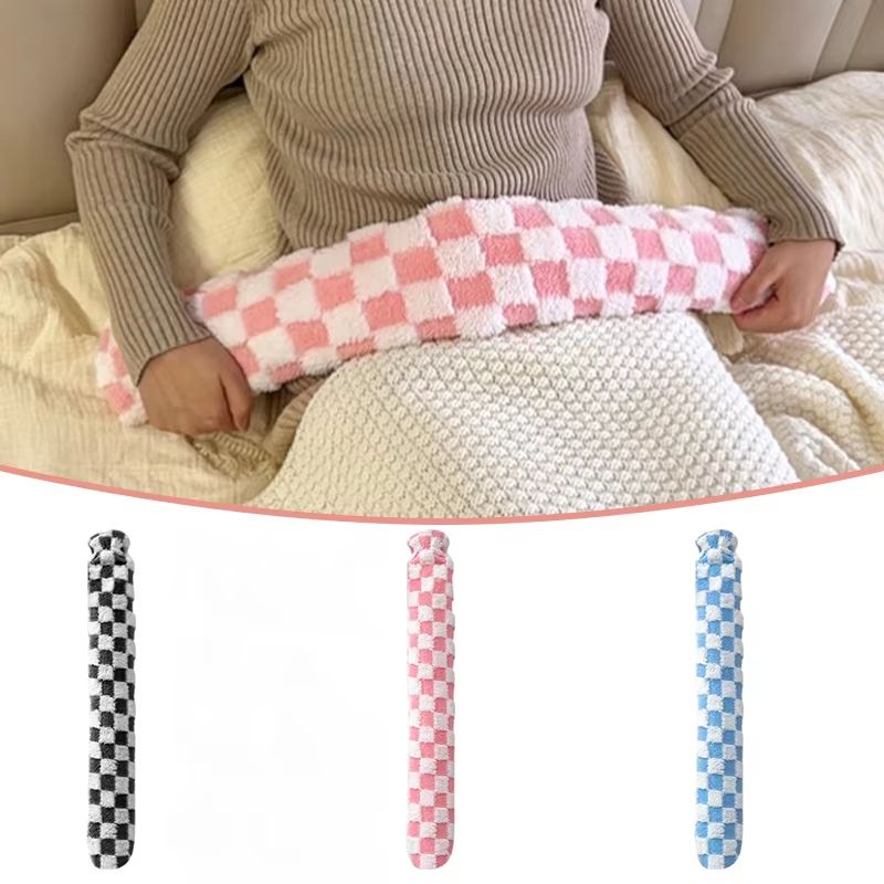 Extra Long Hot Water Bag Thickened Large Size Heat Pad for Body and Feet Warmth