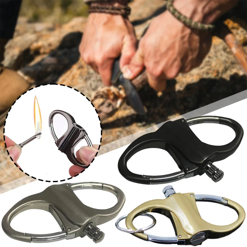 Waterproof Permanent Match Keychain Fire Starter for Camping & Emergency Use