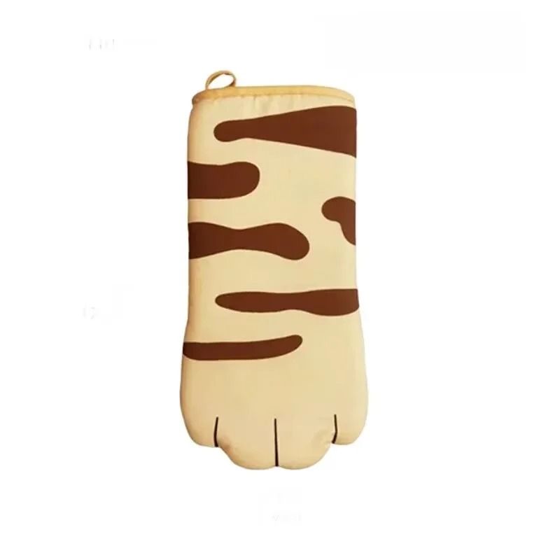 Cute Cat Paw Insulated Heat-Resistant Baking Mitt