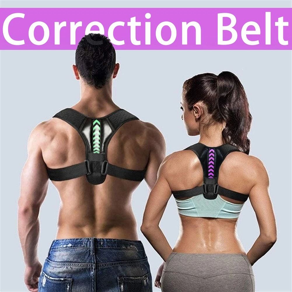 Adjustable Back Shoulder Posture Corrector Belt for Spine and Clavicle Support