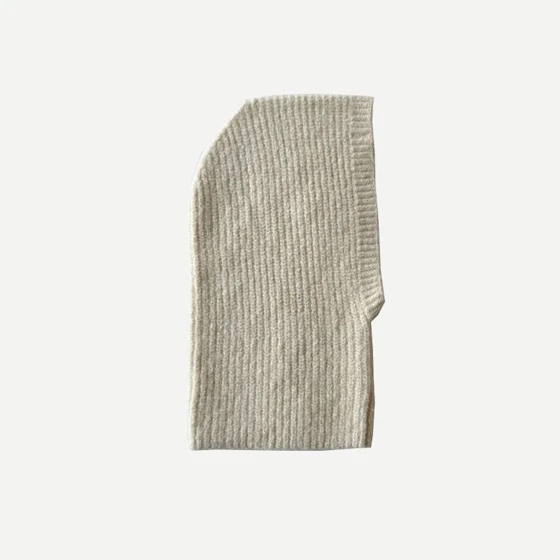 Cashmere and Alpaca-Touch Thermal Balaclava Hood