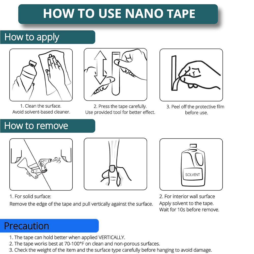 Magic Double Sided Nano Tape