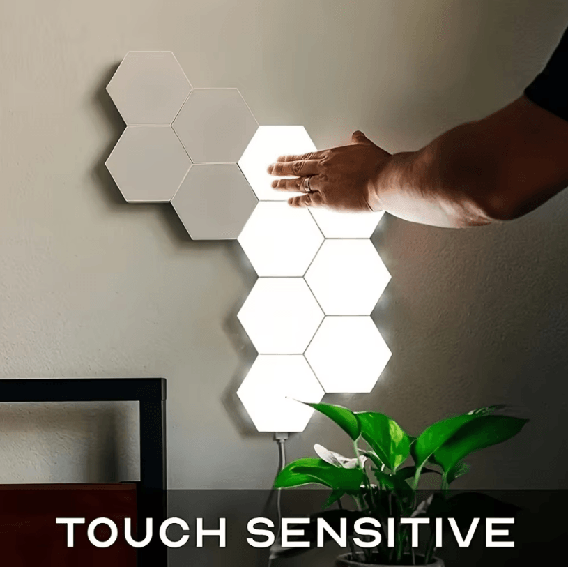 Touch Sensitive RGB DIY Geometric Night Light Module for Living Rooms and Bedrooms
