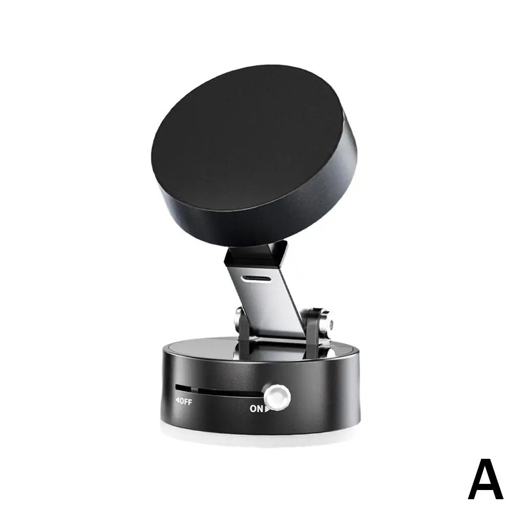 Double-Sided Magnetic Suction Phone Holder – Foldable Vacuum Suction Mount
