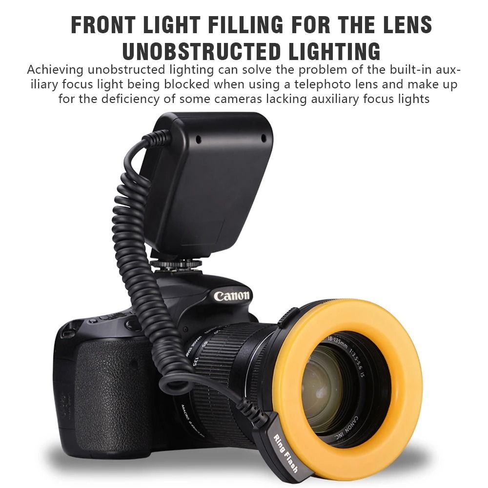 Professional Macro LED Ring Flash Light