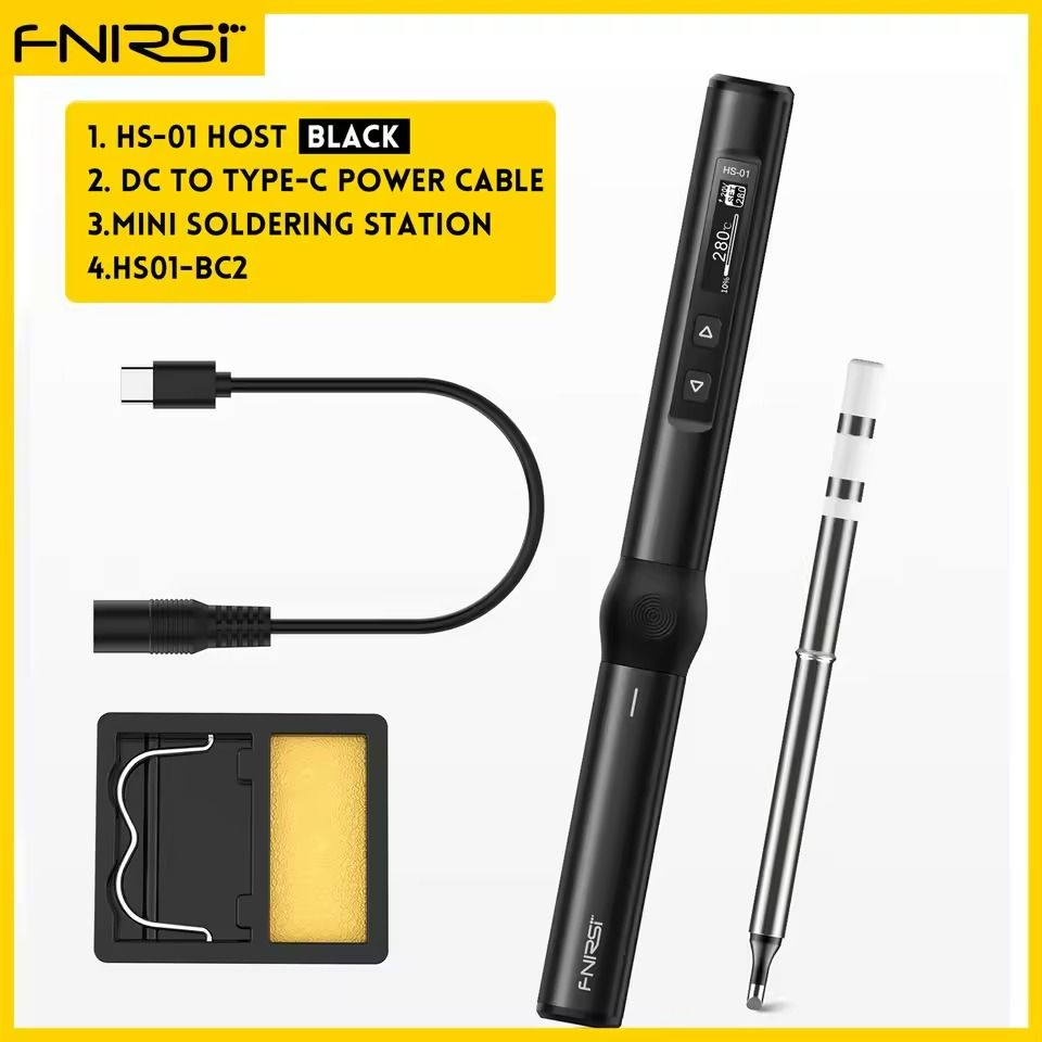 Smart Electric Soldering Iron Kit with Adjustable Temperature and Fast Heating