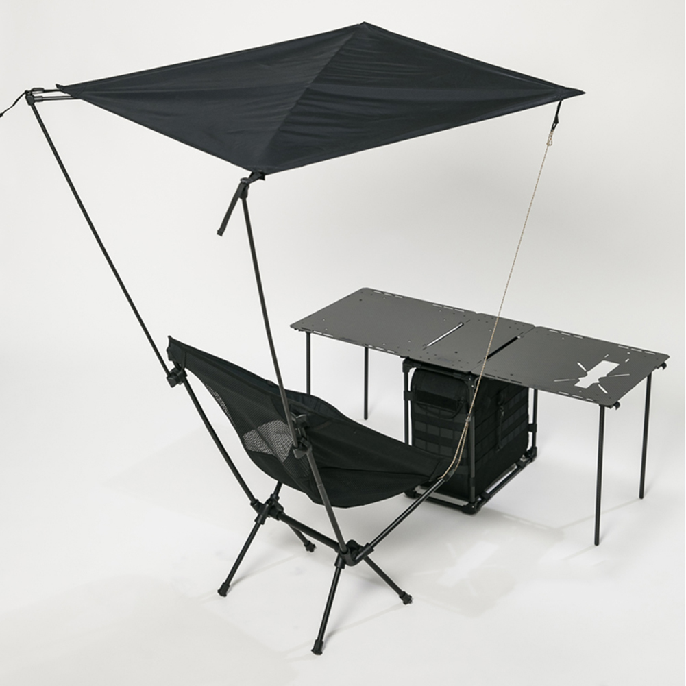 Portable Chair Sun Shade Canopy with Adjustable Outdoor Chair Umbrella