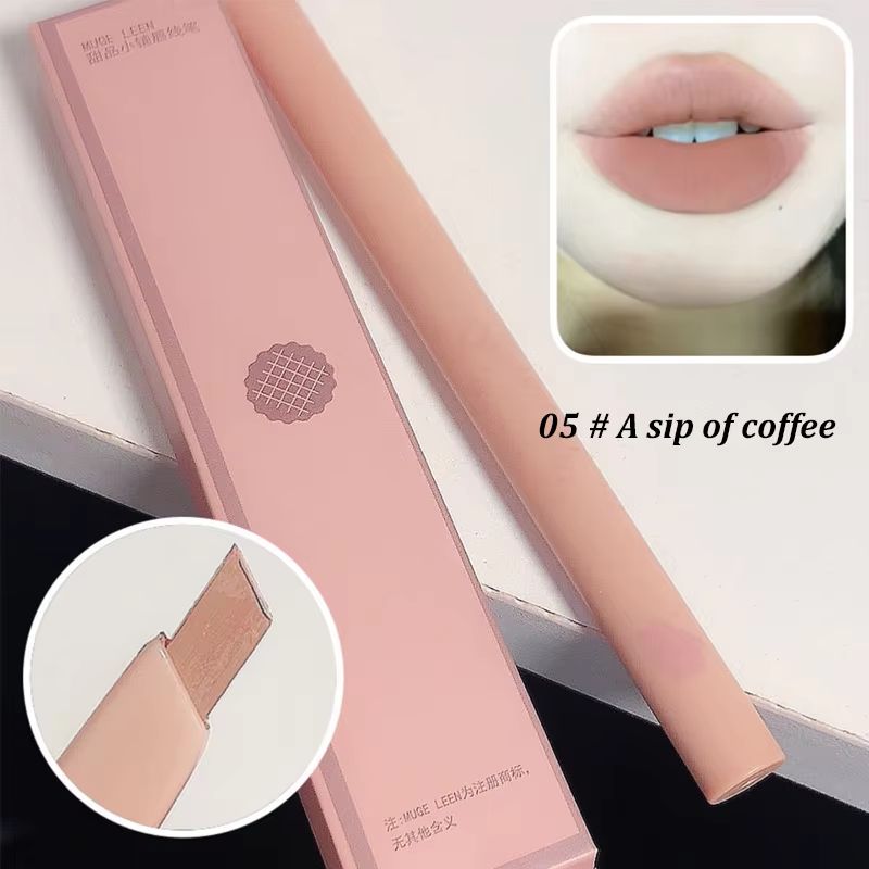 Dessert Automatic Lip Liner Waterproof Long Lasting Twist Up Lip Outline Pencil