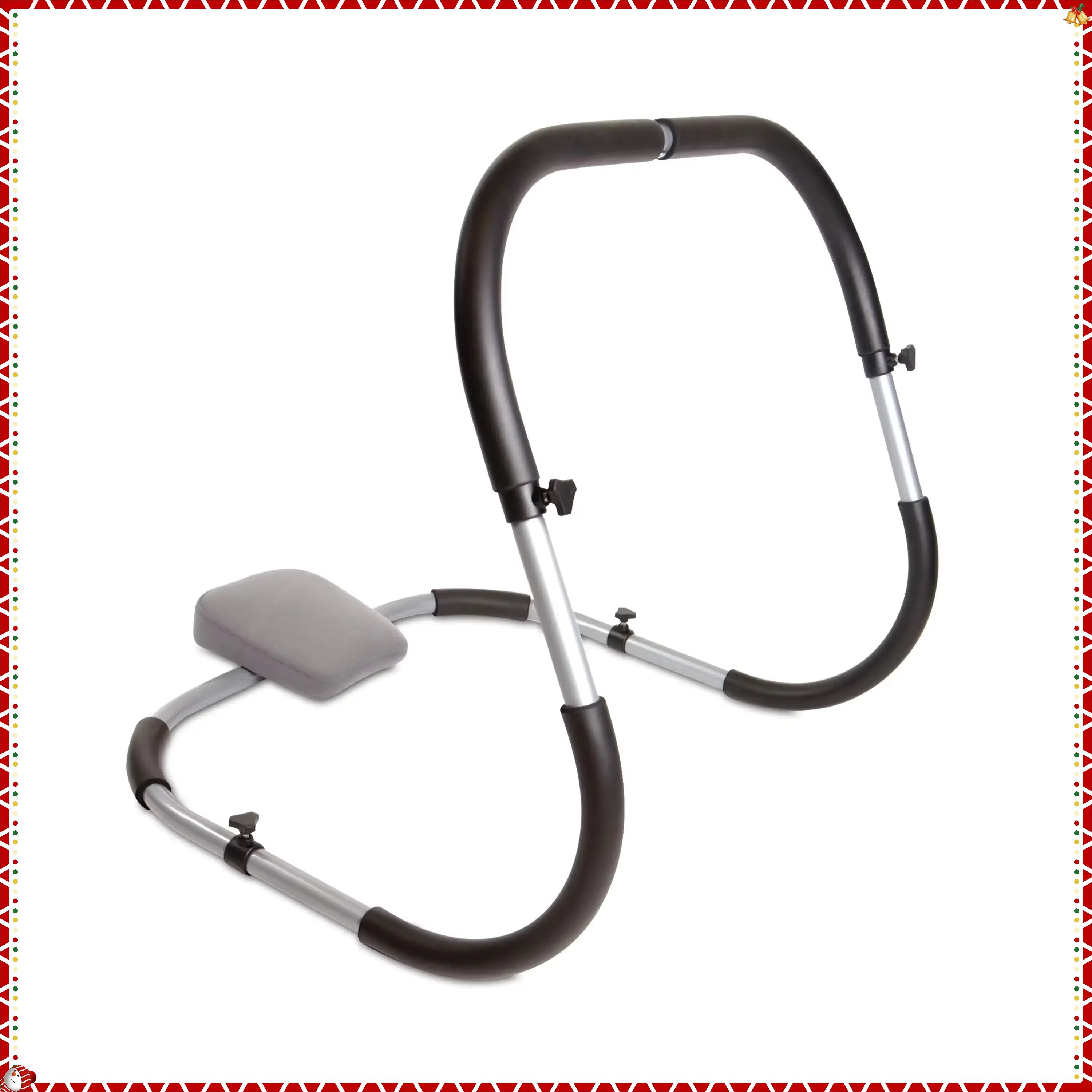 Compact Steel Frame Ab Crunch Machine with Ergonomic Support – Home Core Trainer for Effective Abs Workout