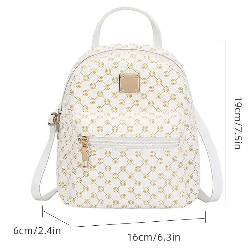Classic Women Backpack Fashion School Bag Female Daily Shopping Girl Backpacks